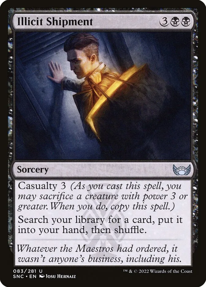 2022 Streets of New Capenna Illicit Shipment uncommon #83 uncommon card image