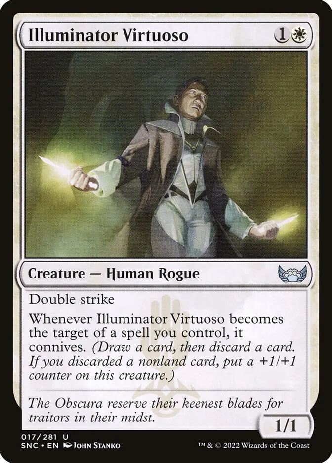2022 Streets of New Capenna Illuminator Virtuoso uncommon #17 uncommon card image