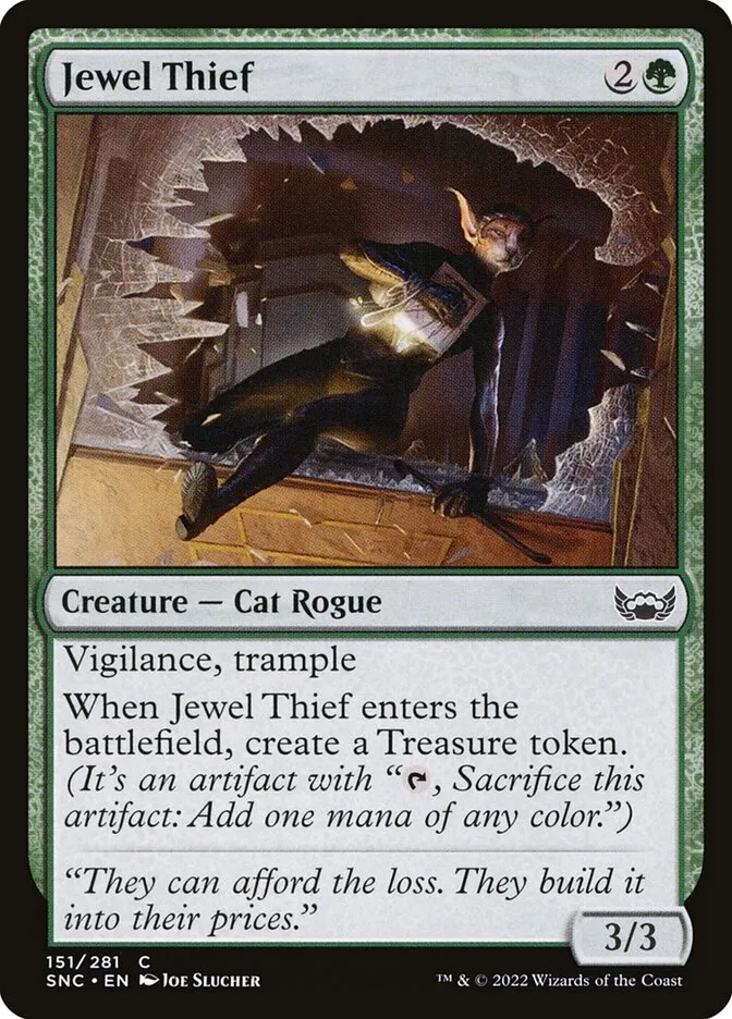 2022 Streets of New Capenna Jewel Thief #151 common card image