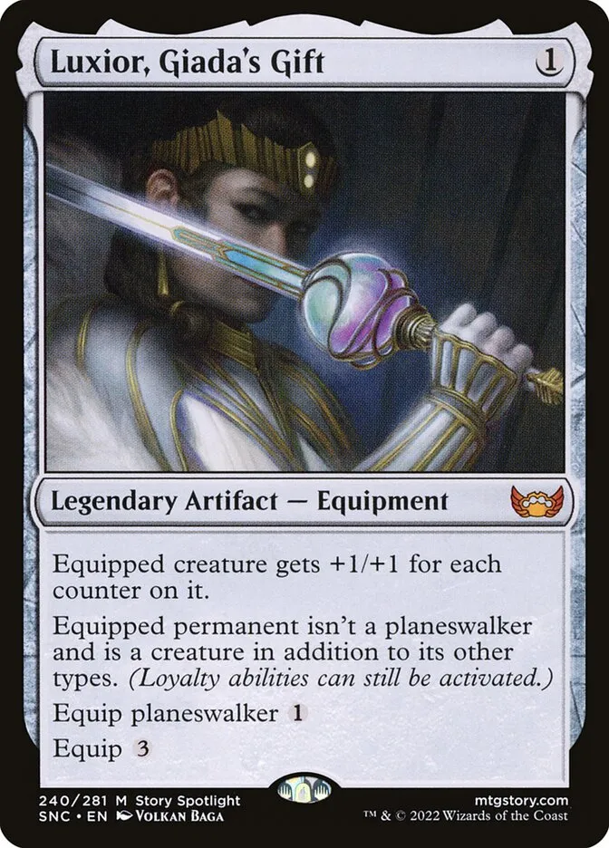 2022 Streets of New Capenna Luxior, Giada's Gift #240 mythic card image