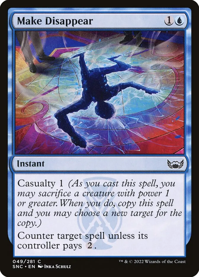 2022 Streets of New Capenna Make Disappear common #49 common card image