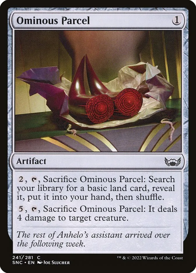 2022 Streets of New Capenna Ominous Parcel #241 common card image