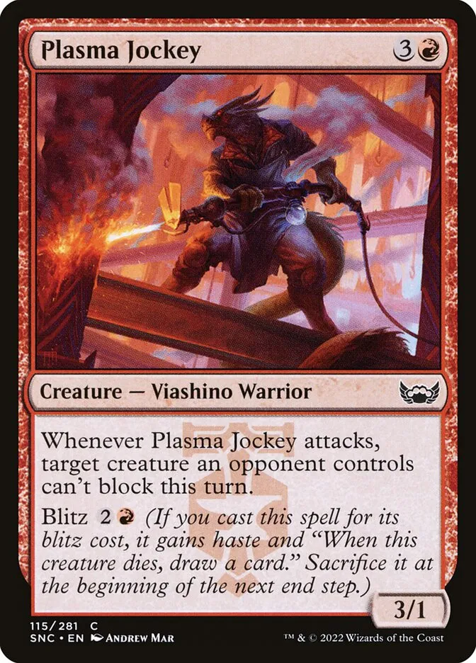 2022 Streets of New Capenna Plasma Jockey #115 common card image