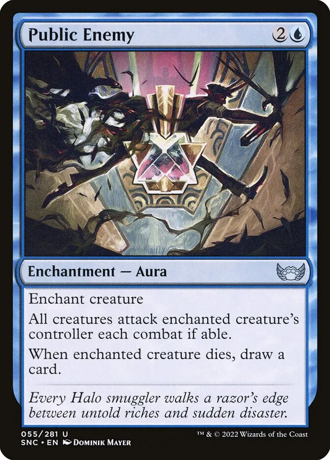 2022 Streets of New Capenna Public Enemy uncommon #55 uncommon card image