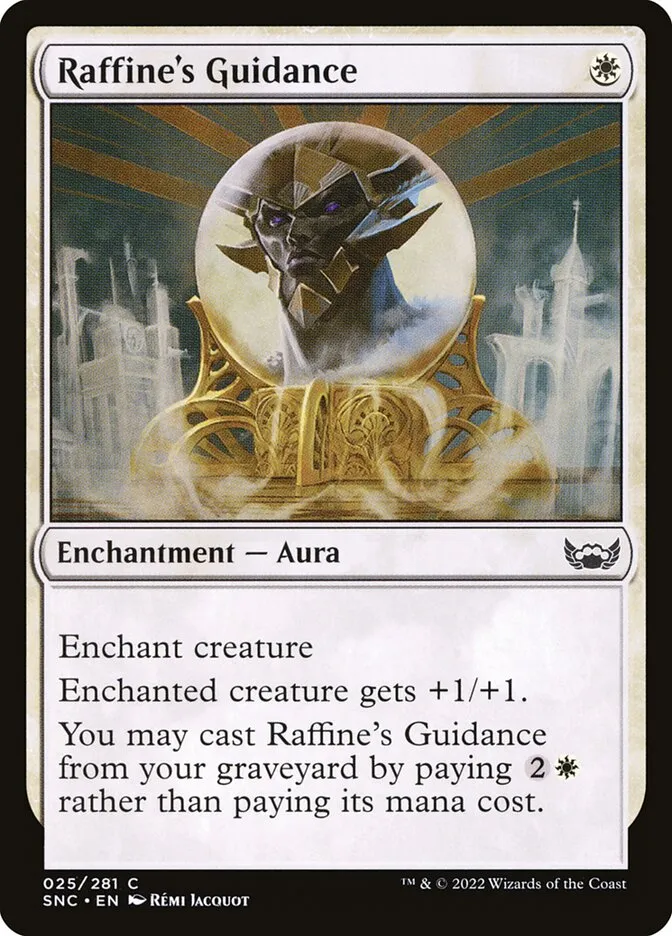 2022 Streets of New Capenna Raffine's Guidance common #25 common card image