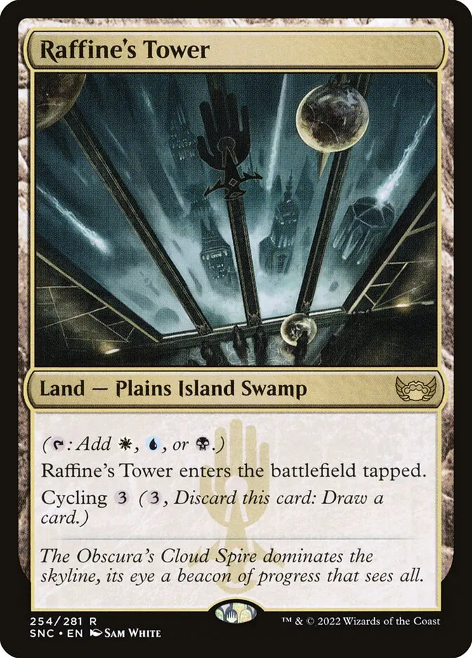 2022 Streets of New Capenna Raffine's Tower #254 rare card image