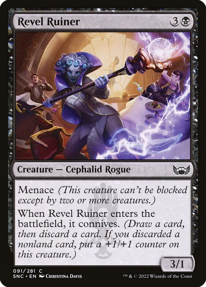 2022 Streets of New Capenna Revel Ruiner #91 common card image