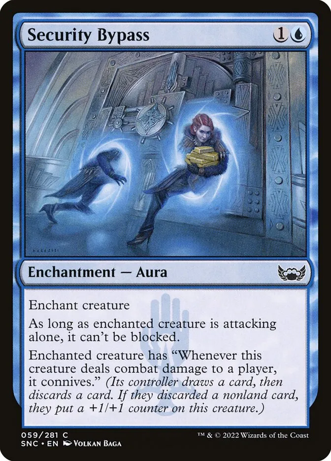2022 Streets of New Capenna Security Bypass common #59 common card image