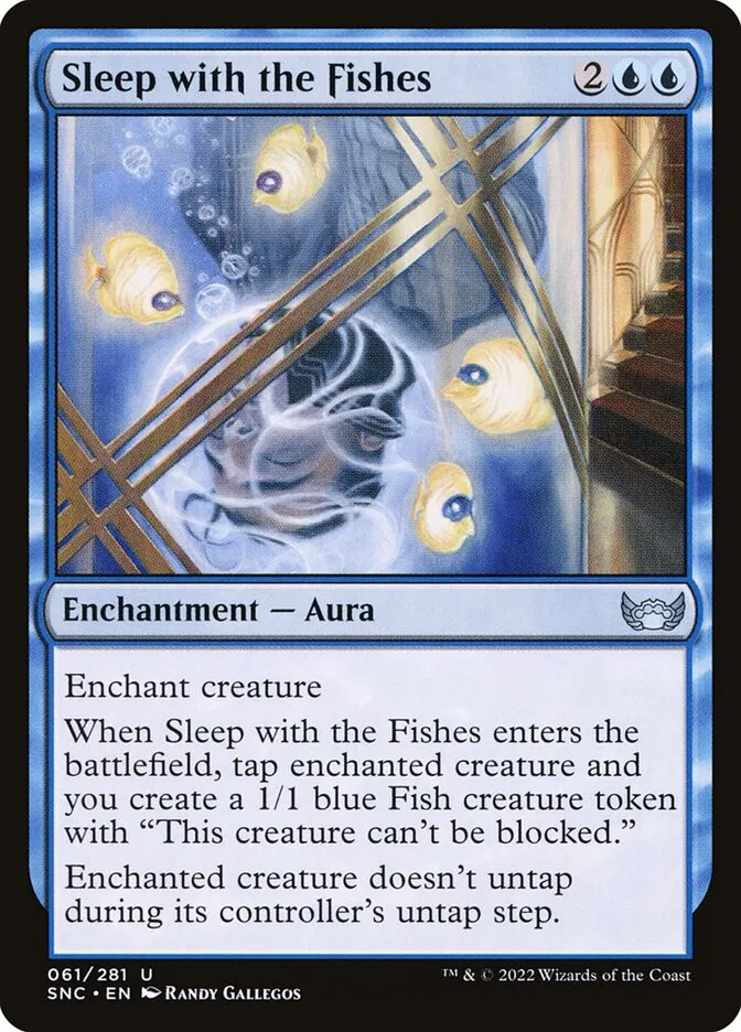 2022 Streets of New Capenna Sleep with the Fishes uncommon #61 uncommon card image