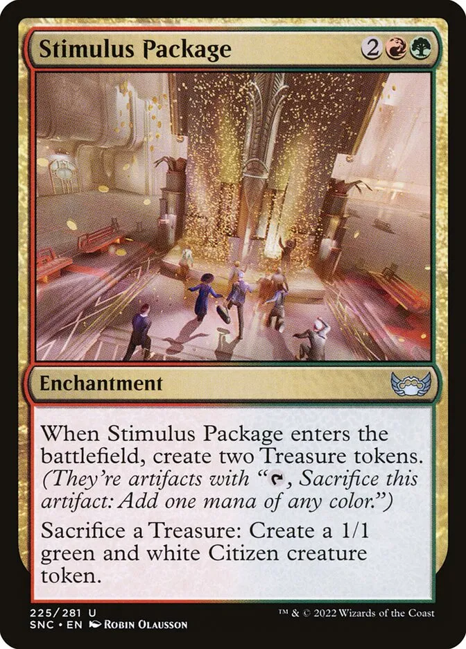 2022 Streets of New Capenna Stimulus Package #225 uncommon card image