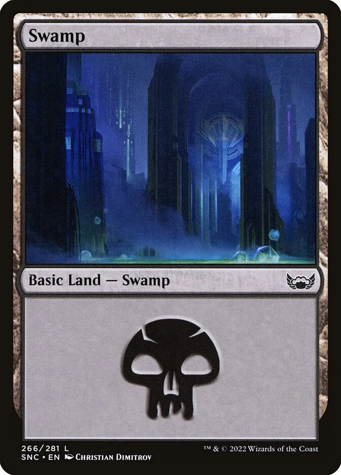 2022 Streets of New Capenna Swamp #266 common card image