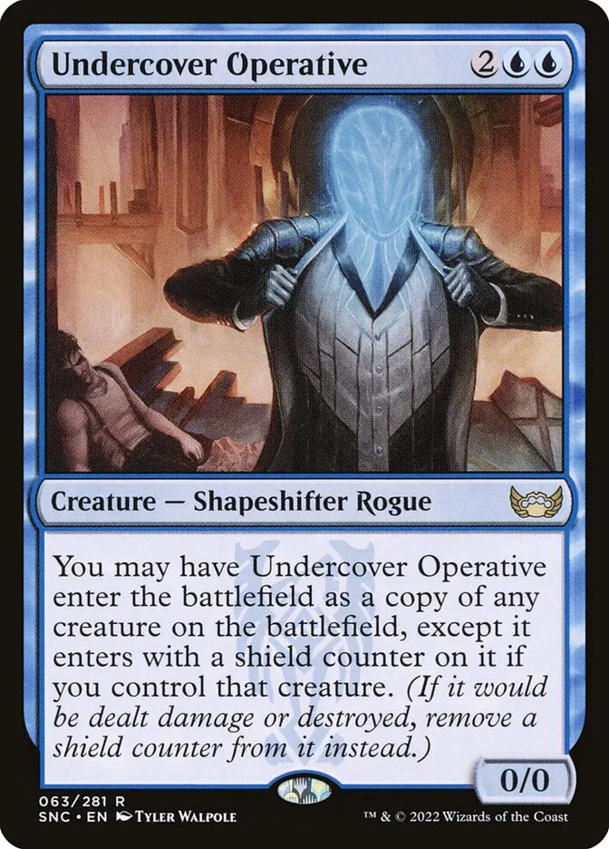 2022 Streets of New Capenna Undercover Operative rare #63 rare card image