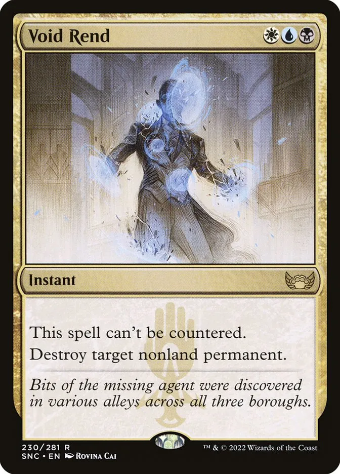 2022 Streets of New Capenna Void Rend #230 rare card image