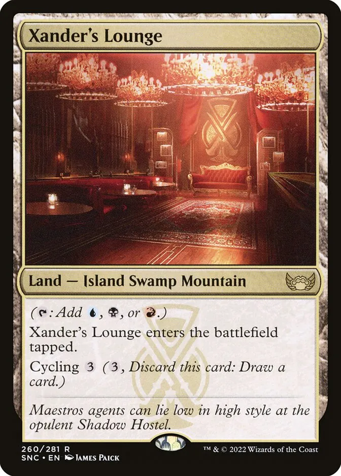 2022 Streets of New Capenna Xander's Lounge rare #260 rare card image