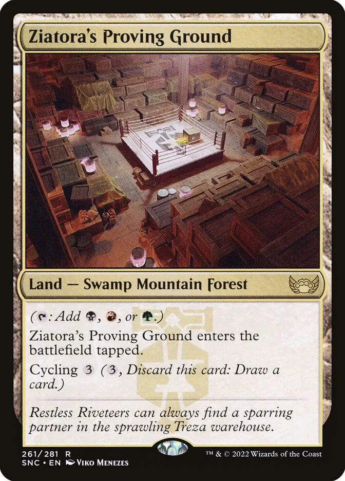 2022 Streets of New Capenna Ziatora's Proving Ground rare #261 rare card image