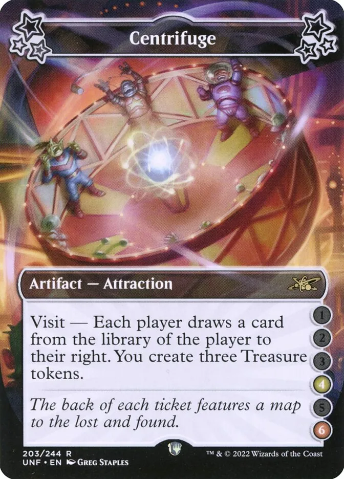 2022 Unfinity Centrifuge #203b rare card image