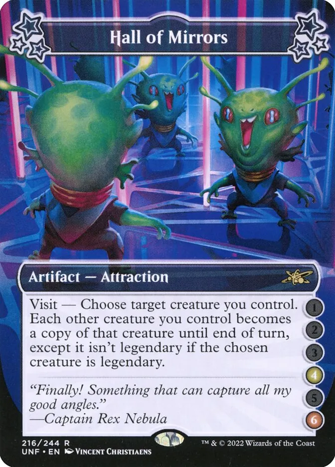 2022 Unfinity Hall of Mirrors #216b rare card image
