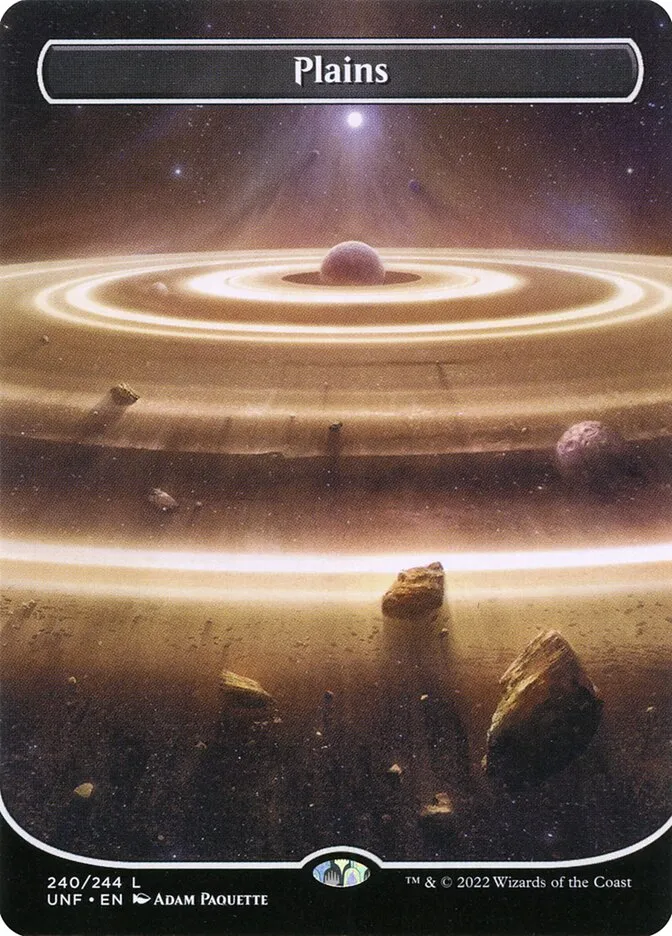 2022 Unfinity Plains common #240 common card image
