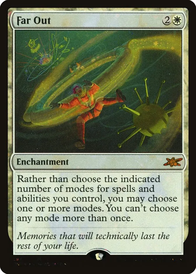 2022 Unfinity Far Out mythic #294 mythic card image