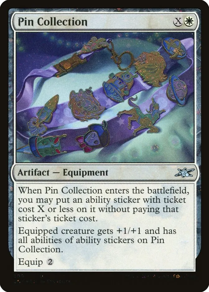 2022 Unfinity Pin Collection uncommon #309 uncommon card image