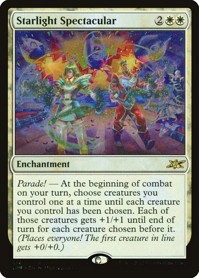 2022 Unfinity Starlight Spectacular rare #314 rare card image