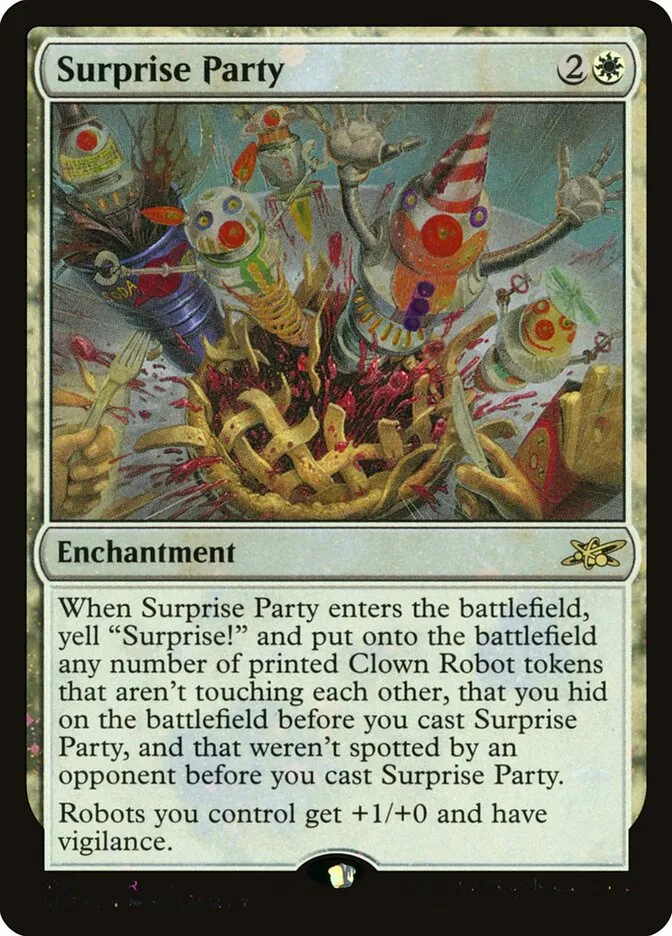 2022 Unfinity Surprise Party #315 rare card image
