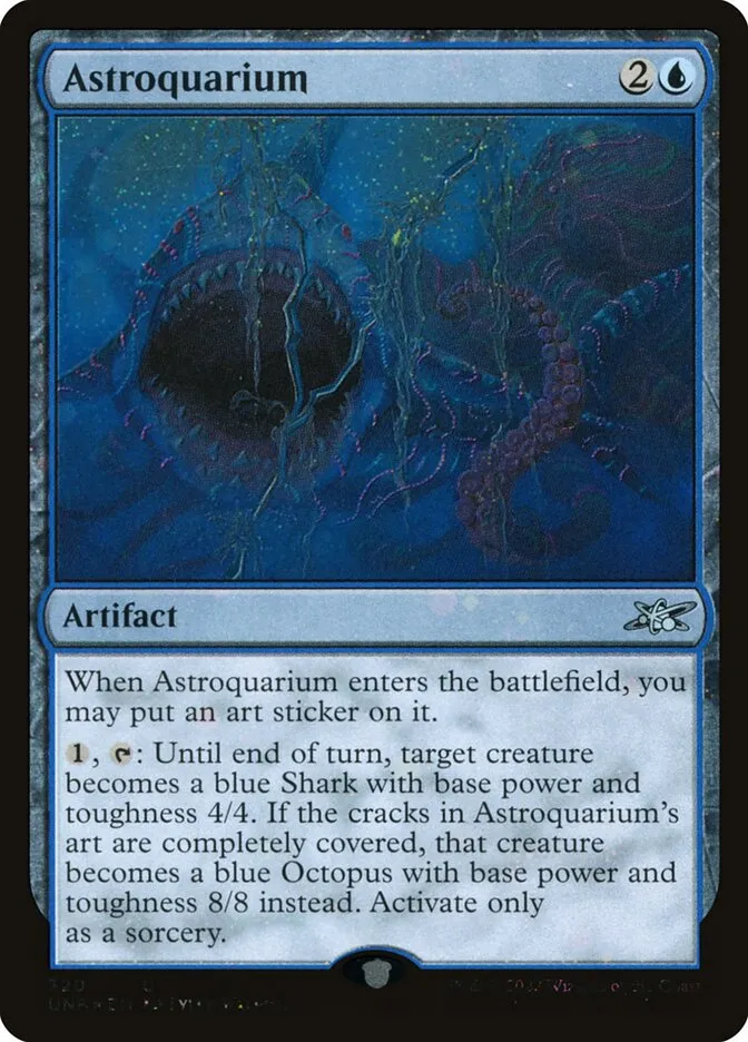 2022 Unfinity Astroquarium uncommon #320 uncommon card image