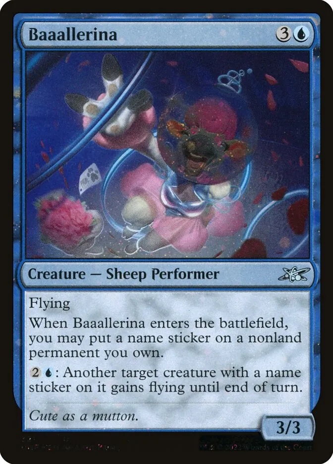 2022 Unfinity Baaallerina uncommon #321 uncommon card image