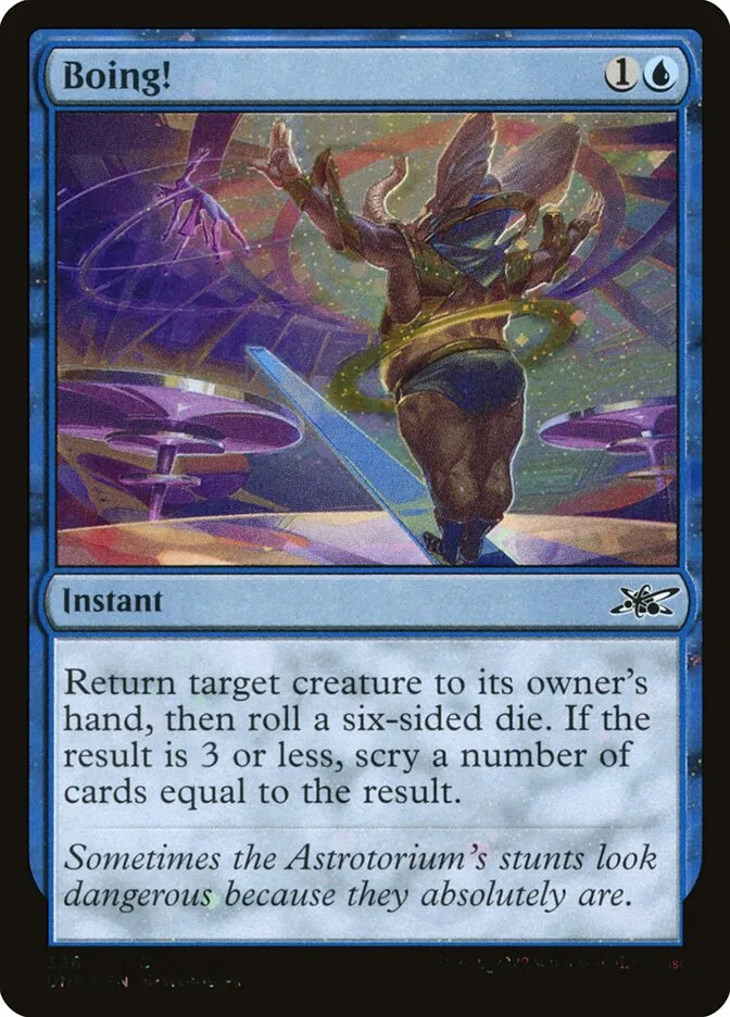 2022 Unfinity Boing! common #326 common card image