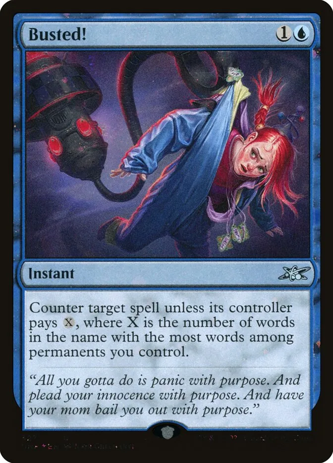 2022 Unfinity Busted! uncommon #327 uncommon card image