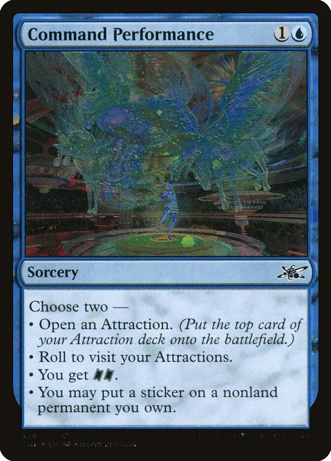 2022 Unfinity Command Performance common #328 common card image
