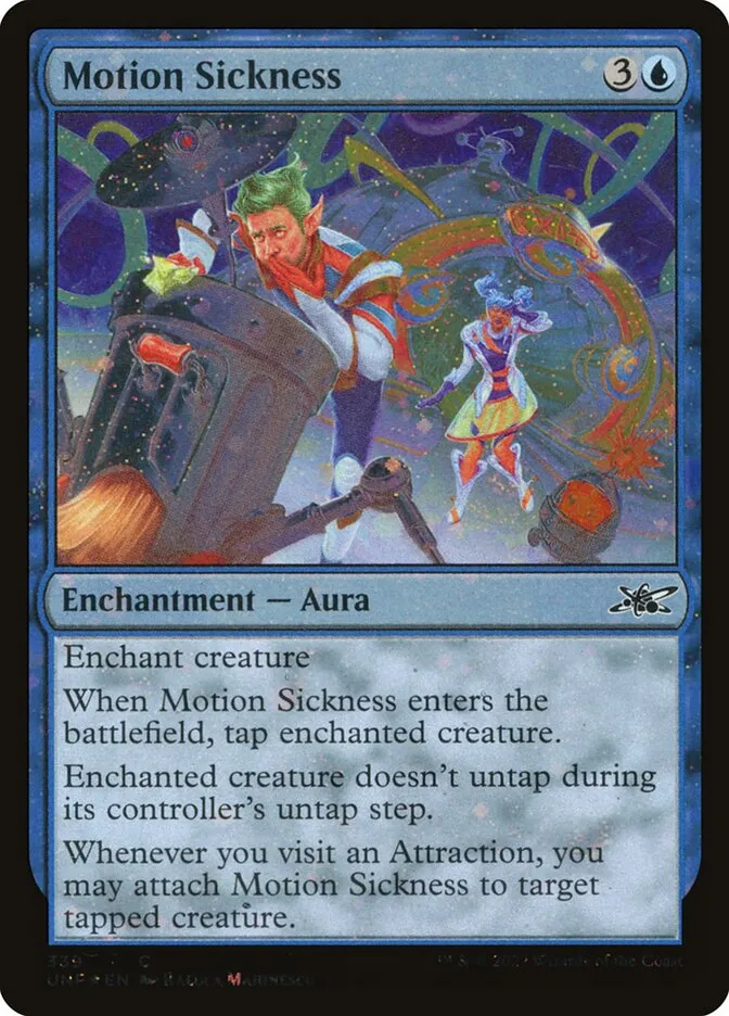 2022 Unfinity Motion Sickness common #339 common card image