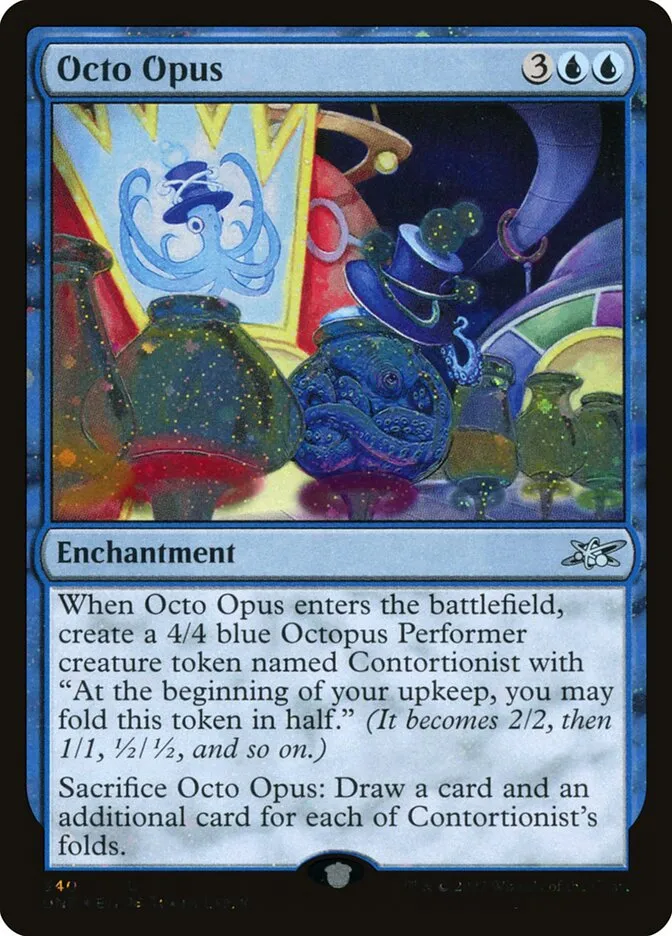 2022 Unfinity Octo Opus uncommon #340 uncommon card image