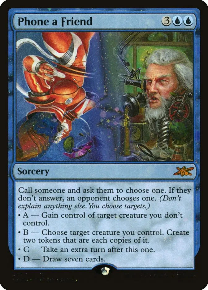 2022 Unfinity Phone a Friend #341 mythic card image