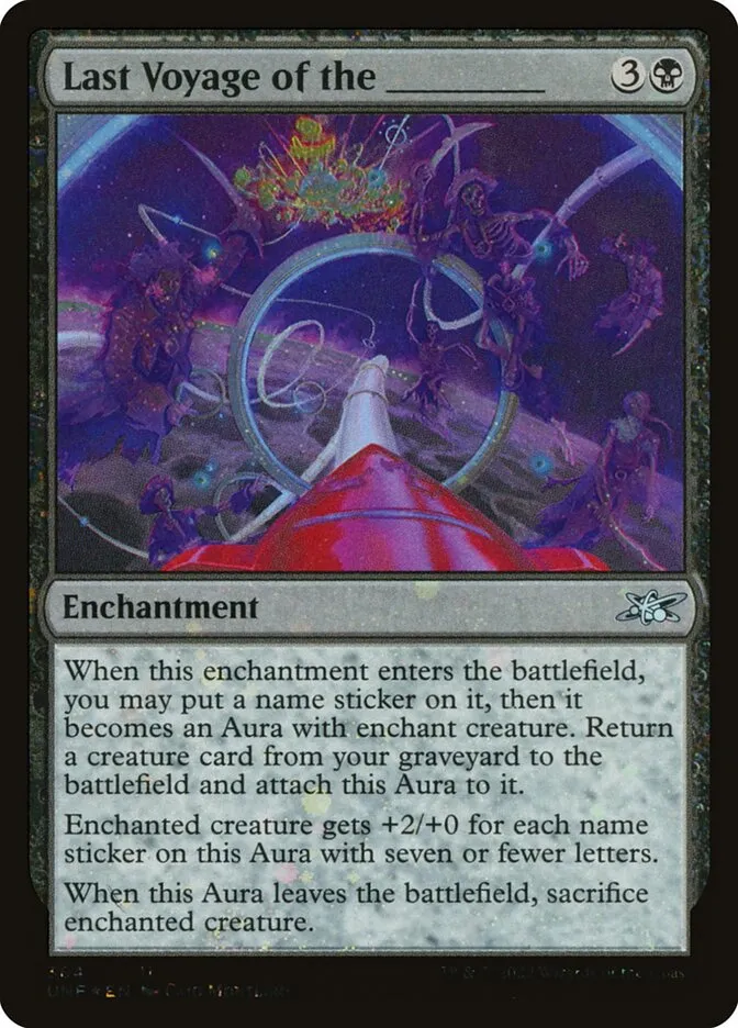 2022 Unfinity Last Voyage of the _____ #364 uncommon card image
