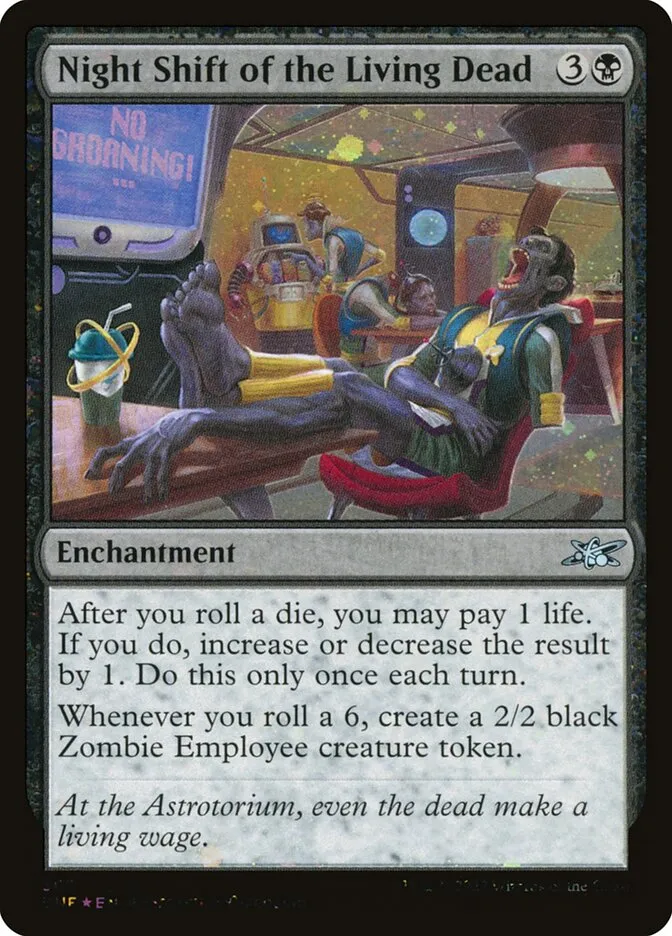 2022 Unfinity Night Shift of the Living Dead #367 uncommon card image