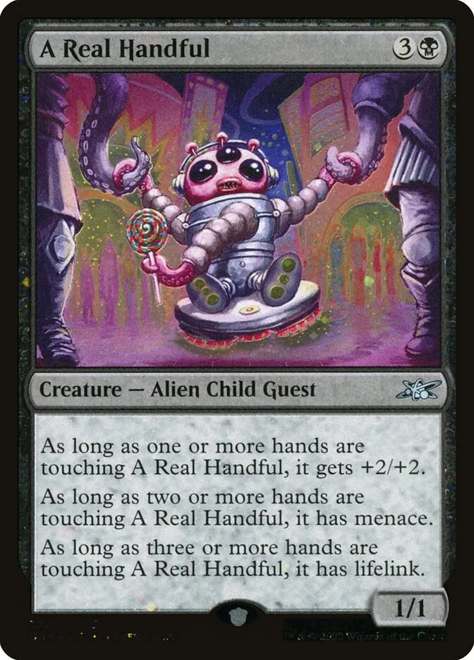 2022 Unfinity A Real Handful uncommon #373 uncommon card image