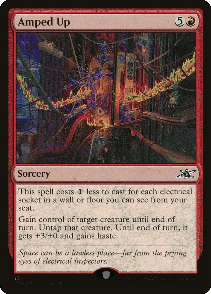 2022 Unfinity Amped Up common #384 common card image