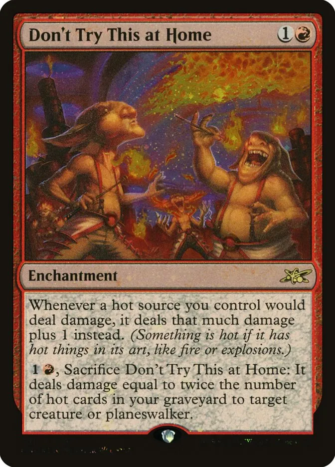 2022 Unfinity Don't Try This at Home #391 rare card image