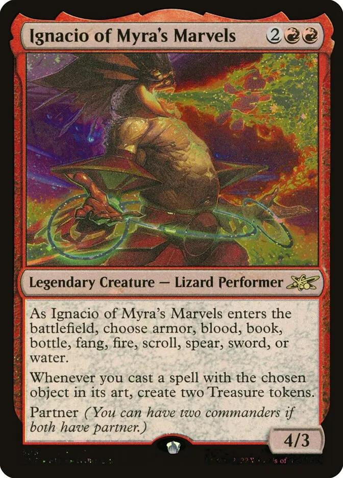 2022 Unfinity Ignacio of Myra's Marvels #398 rare card image
