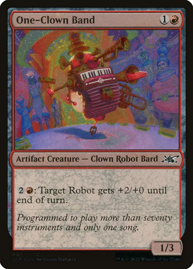 2022 Unfinity One-Clown Band common #403 common card image