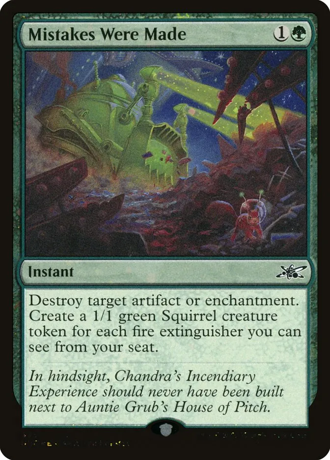 2022 Unfinity Mistakes Were Made common #433 common card image