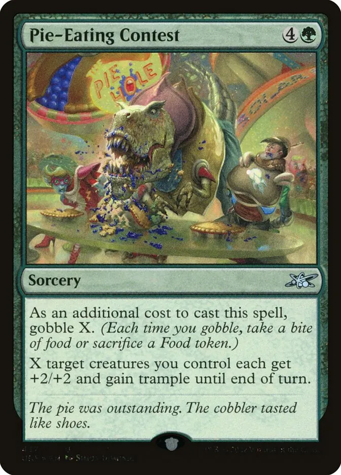 2022 Unfinity Pie-Eating Contest uncommon #437 uncommon card image