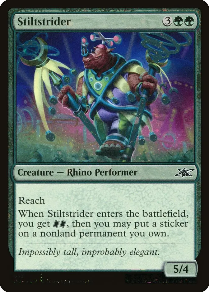 2022 Unfinity Stiltstrider common #443 common card image