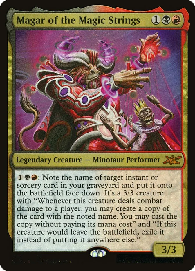 2022 Unfinity Magar of the Magic Strings #457 mythic card image