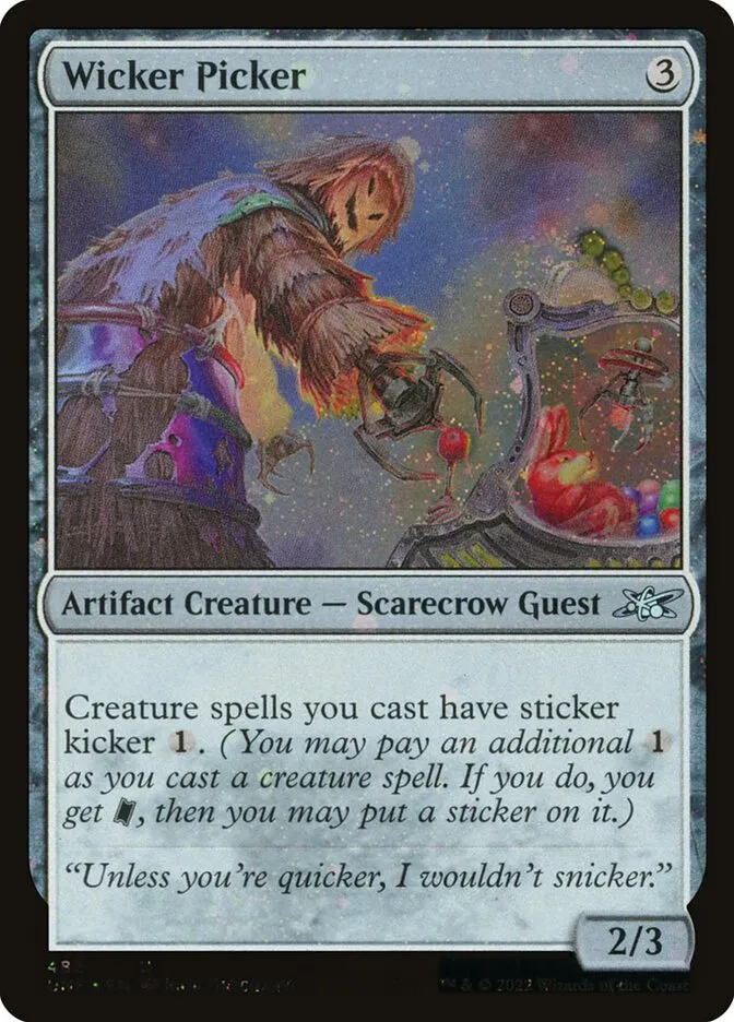 2022 Unfinity Wicker Picker uncommon #482 uncommon card image