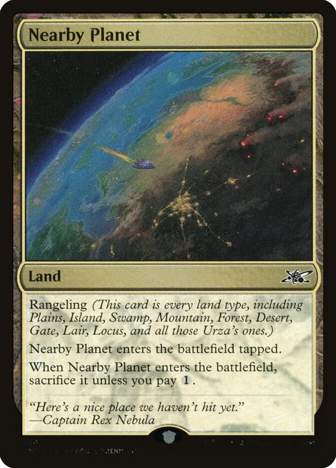 2022 Unfinity Nearby Planet common #484 common card image