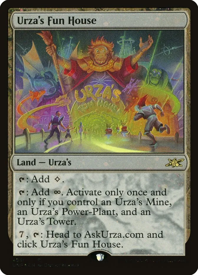 2022 Unfinity Urza's Fun House #485 rare card image