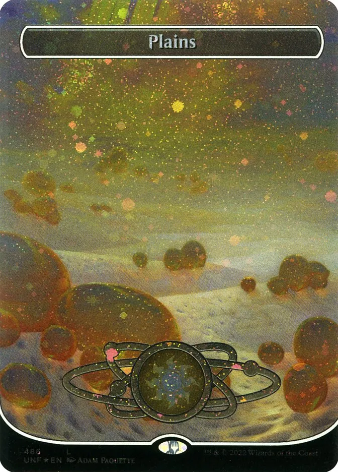 2022 Unfinity Plains common #486 common card image