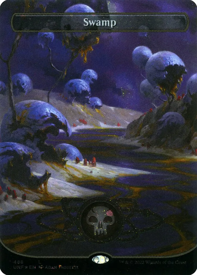 2022 Unfinity Swamp common #488 common card image